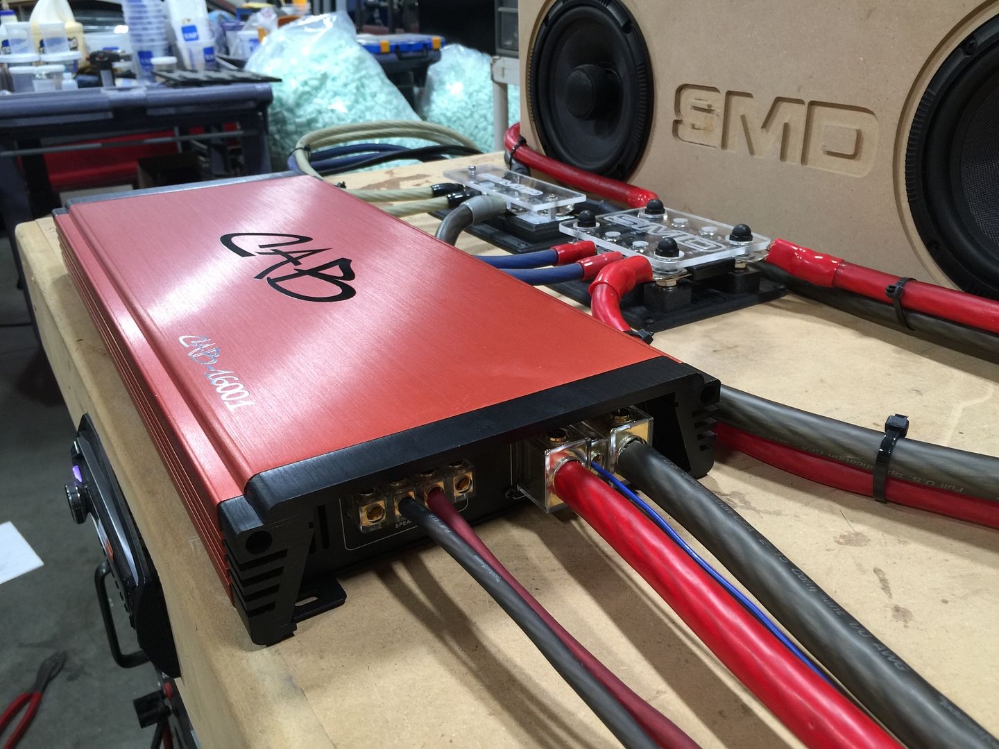 CAB 1600.1 (Car Audio Bargain) Rated 1600 watts RMS 1 ohm (pre Amp